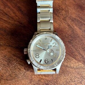Nixon 51-30 Chrono Gold tone Men's Watch